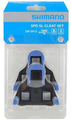 Шипы шоссейные Shimano SM-SH12 SPD-SL, Blue (SHMO ISMSH12)