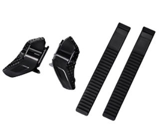 Замки+ремінці для взуття R320/315/260 LowProfil, чорні