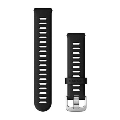 Ремінець Garmin Quick Release Forerunner 255S Band 18mm, Silicone Band, Black (010-11251-3E)