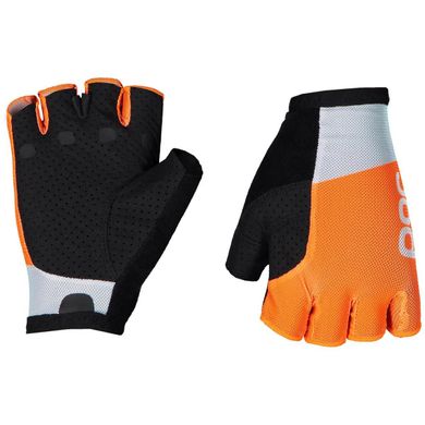 Велоперчатки POC Essential Road Mesh Short Glove, Granite Grey / Zink Orange, L (PC 303718287LRG1)