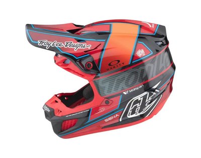 Ендуро шолом TLD SE5 Carbon Helmet Team Red, M (171005003)