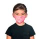 Фото Маска детская (8-12) Buff Kids Filter Mask, Nympha Pink (BU 126647.538.10.00) № 3 з 12