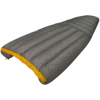 Спальний мішок-квілт Ember EbIII (-4/-10°C), 183 см, Dark Grey/Yellow від Sea to Summit (STS AEB3-R)