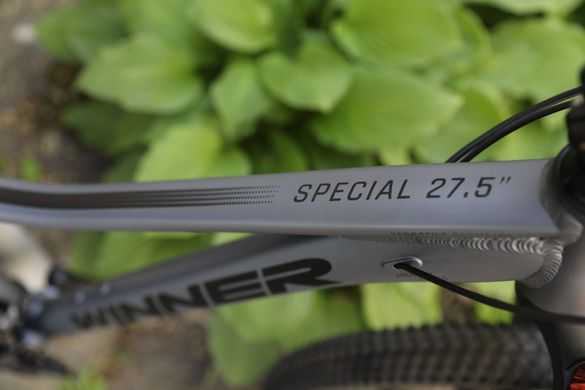 Велосипед гірський WINNER 27,5” SPECIAL 15” - 2023, Grey mat (23-420)