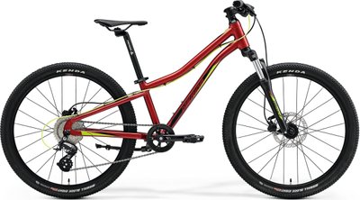 Велосипед дитячий MERIDA MATTS J.24, SILK RED(GREEN/BLACK), One size (A62211A 02037)