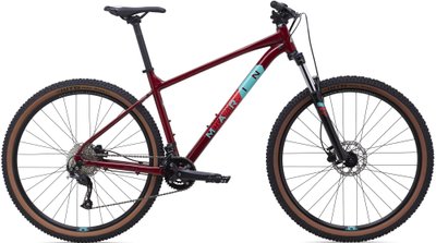 Горный велосипед 27,5" Marin BOBCAT TRAIL 4, 2021, M, Gloss Crimson/Teal/Red (730132003)