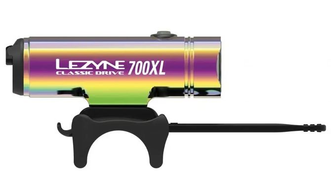 Велофара передня Lezyne Classic Drive XL, Neo Metallic, 700 lum, Y14 (4710582 543104)