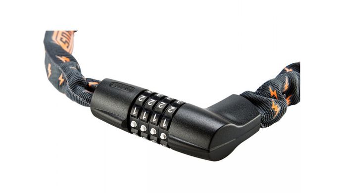 Велозамок із ланцюгом ABUS 1385/75 Tresor Grey Lightning (6mm)