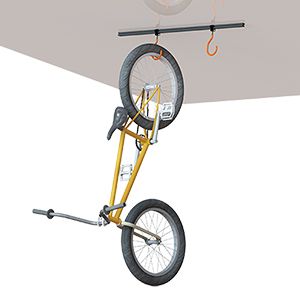 Металевий гак для утримування велосипеда на стіні, стелі - якір 13.5 mm Super B (SB TB-1827)