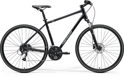 Велосипед міський MERIDA CROSSWAY 40, BLACK(SILVER), L (A62211A 00849)