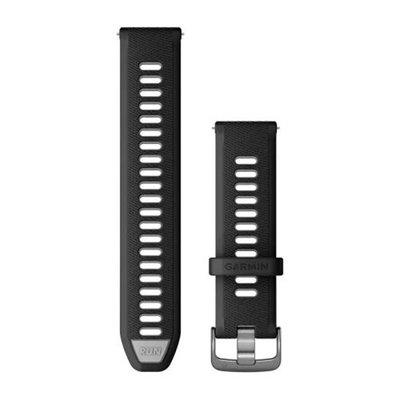 Ремінець Garmin Quick Release Forerunner 265 Band 22mm, Silicone Band, Black (010-11251-A0)