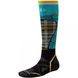 Шкарпетки жіночі Smartwool PhD Ski Medium Pattern Black / Capri, р. s (SW SW268.716-S)