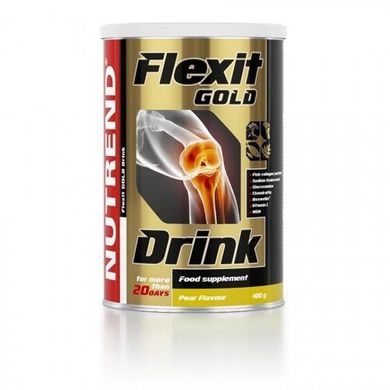 Комплексна харчова добавка Nutrend Flexit Drink Gold 400 g, Груша (NRD 1866)
