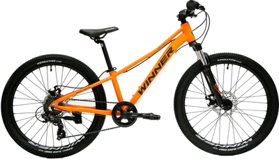 Велосипед подростковый WINNER 24" BETTY 11", М Orange (WNR 22-108)