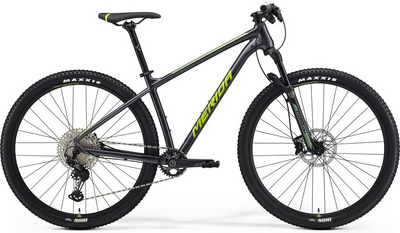 Велосипед гірський MERIDA BIG.NINE NX-EDITION, DARK SILVER(GREEN/SILVER), XXL (A62211A 04433)