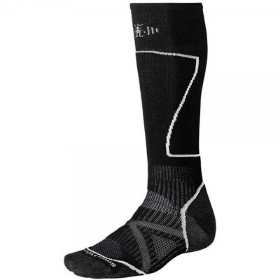 Шкарпетки чоловічі Smartwool PhD Ski Medium, Black, XL (SW SW006.001-XL)