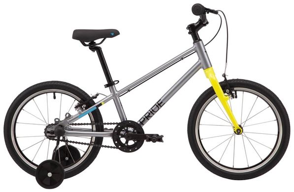 Велосипед детский Pride GLIDER 18 серый (2000925809090)
