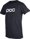 Футболка чоловіча POC T-shirt Corp, Uranium Black, S (PC 615001002SML1)