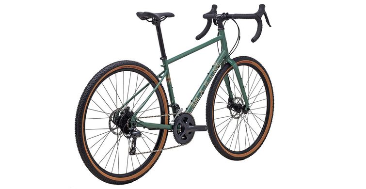 Велосипед гравийный 28" Marin FOUR CORNERS, 2023, L, Gloss Green/Tan (732425004)