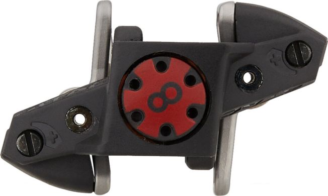 Педалі контактні TIME ATAC XC 8 XC/CX pedal, including ATAC cleats, Black/Red (00.6718.008.000)