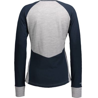 Термофутболка мужская Scott Defined Merino Longsleeve Shirt, Dark blue/Light grey melange, L (277772.7037.008)