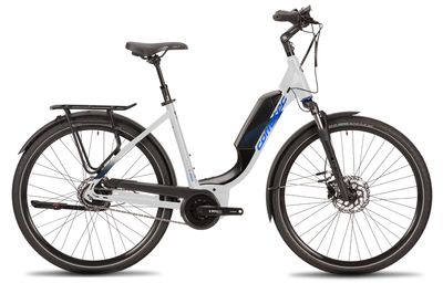 Велосипед електро Corratec E-Power Urban 28 Fusion Tube AP5 8S Silver/Blue - 50 (BK26313-50Sb000)
