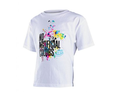Велоджерсі дитяче TLD YOUTH NO ARTIFICIAL COLORS SS TEE White, L (724560004)