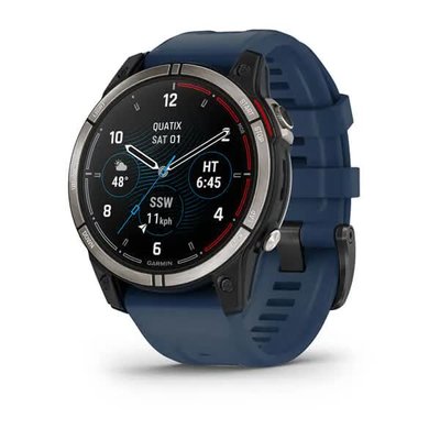 Смарт-часы Garmin Quatix 7 Sapphire AMOLED, Black/Blue (753759298432)