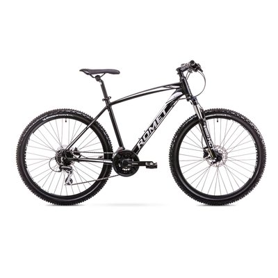 Велосипед Romet 19 Rambler R6.4 черно-серебряный 20 XL