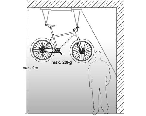 Держатель велосипеда на потолок Radon Bicycle Lifter (NR YY00005843-430099)