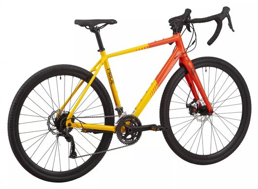 Велосипед гравійний 28" Pride ROCX 8.2 CF, L, 2023, Yellow (SKD-73-01)