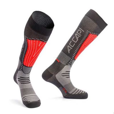Термошкарпетки Accapi Ski Touch, Black/Red, 45-47 (ACC H0945.908-IV)