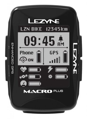 Велокомп'ютер Lezyne MACRO PLUS GPS HR/ProSC LOADED Y14