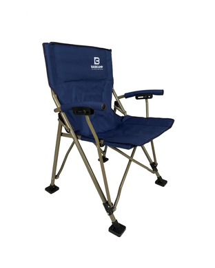 Кемпинговое кресло BaseCamp Status, 60x65x88 см, Dark Blue (BCP 10102)