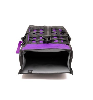 Рюкзак Panaracer x Chrome Barrage Cargo, 18-22L, Black/Purple (4580637789289)