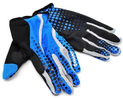 Велосипедные перчатки Giant XC Black/Blue/White, L (GNT 111308)