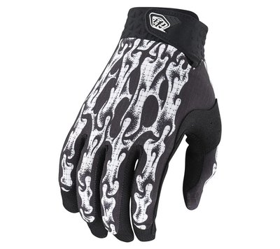 Велосипедні рукавички TLD AIR GLOVE SLIME HANDS Black/White, L (404558004)