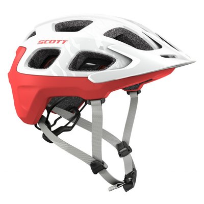 Велошлем Scott Vivo, White/Red, L, 59-61 см (241073.5861.008)