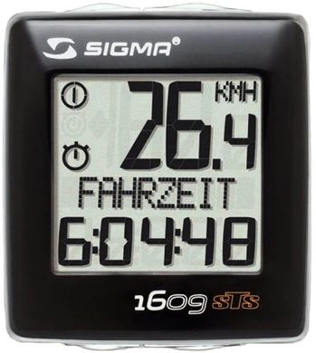 Велокомп'ютер Sigma Topline Bc 1609 (SGM 01690)