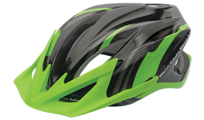 Шолом велосипедний Spelli SBH-4000, L (59-65 см), Black/Green (SPL SBH-4000.BKGN-L)