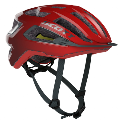 Велошлем Scott ARX Plus, Red/Grey, S, 51-55 см (275192.6517.006)