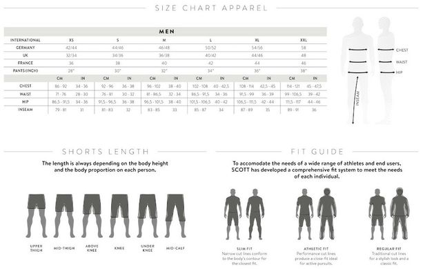 Защитные шорты Scott Light Padded Shorts, Black, L (271919.0001.008)