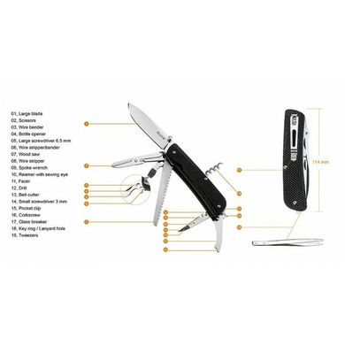 Нож многофункциональный Ruike Trekker LD42-B (6942870370842)