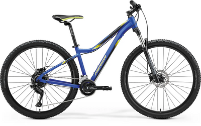 Велосипед гірський MERIDA MATTS 60 I1, MATT DARK BLUE(YELLOW), XS (A62411A 01026)