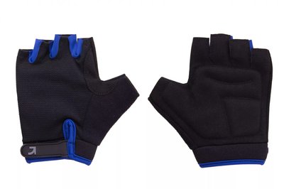 Перчатки без пальцев Green Cycle SIMPLA 2, Black/Blue, S (CLO-91-32)