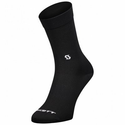 Шкарпетки велосипедні Scott Performance Corporate Crew Socks, Black/White, S (281229.1007.046)