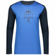 Термофутболка чоловіча Scott Defined Merino Longsleeve Shirt, Dark blue/Skydive blue, L (277772.6639.008)
