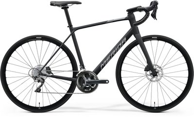 Велосипед шосейний MERIDA SCULTURA ENDURANCE 300, SILK BLACK(DARK SILVER), XL (A62211A 04059)