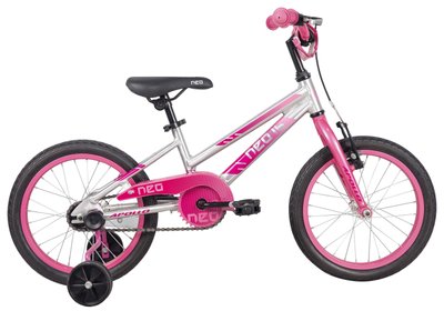 Велосипед детский 16" Apollo NEO girls Brushed Alloy / Pink / Dark Pink Fade (SKD-78-42)