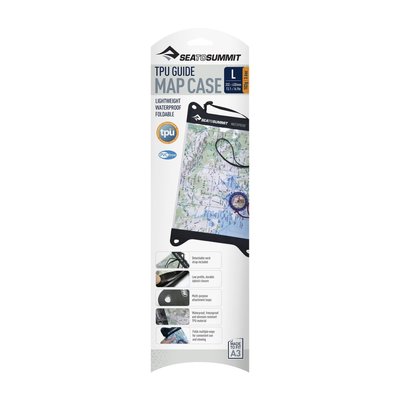 Гермочехол для карты TPU Guide Map Case Black, 43 х 33 см от Sea to Summit (STS AMAPTPUL)